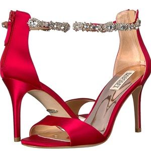 Badgley Mischka Red Heel size 7.5 US